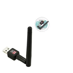 การ์ดเครือข่ายไร้สาย USB 2.0 ตัวรับสัญญาณมินิไวไฟ 5DB เสาอากาศขนาดใหญ่ ระยะ 300 ม. โมดูลไวไฟประสิทธิภาพสูง - Product Image 3