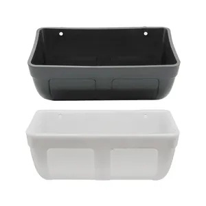 Good price is cheap Plastic Hanging Duck and Chicken Feeder Portable Poultry Feeding Trough