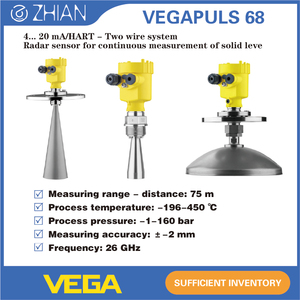 เครื่องวัดระดับเรดาร์ VEGAPS68 เซ็นเซอร์วัดระดับเรดาร์ VEGAPULS 68 เซ็นเซอร์วัดระดับเรดาร์ - Product Image 2