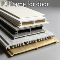 Fournisseur de fenêtres en PU, profilés en fibre de verre extrudée FRP résistants à l'humidité, formes composites sans gonflement pour bâtiments côtiers humides