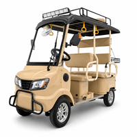 SumEV Nouveau Buggy Électrique Haute Performance 5-6 Places, Mini-Voiture pour Transport Urbain, Tourisme et Visites, Autonomie 30-50km, Vitesse 30-50km/h