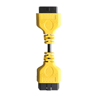 Cable de Extensión OBD 2 II para Automóvil AUTOOL, Conector Adaptador OBD de 16 Pines, Cable de Extensión OBD2 para Launchs X431 Airbag