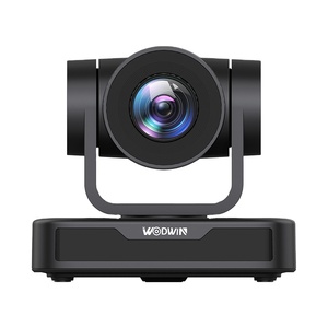 WODWIN Caméra de vidéoconférence PTZ USB Full HD avec système audio à zoom 3X Garantie de 3 ans 2.07MP Certifiée CE pour les téléconférences - Product Image 1