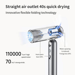 Dreame ไดร์เป่าผม1300W แบบพกพาสำหรับ P10, ไดร์เป่าผมสำหรับใช้ในบ้าน - Product Image 3