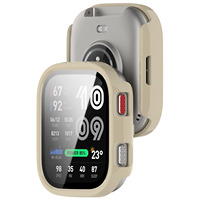 Étui de protection complet pour montre connectée avec protection d'écran en verre trempé pour Amazfit Huami Bip Max A2568