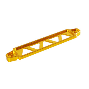 Xuzhong Aluminum Car Battery Mount <b>Bracket</b> Gold For EK EG Models Durable With Hardware Kit - Product Image 4