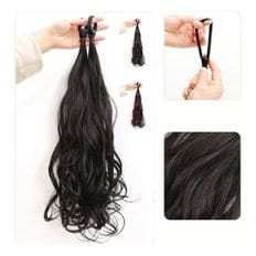 Extension per capelli lunghi con Wave Kimming con piccola custodia a coda di madre insicurezze per capelli umani - Product Image 1