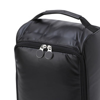 Sac à chaussures de golf coréen en PU durable, sac de rangement portable écologique, sacs à chaussures de sport respirants personnalisés