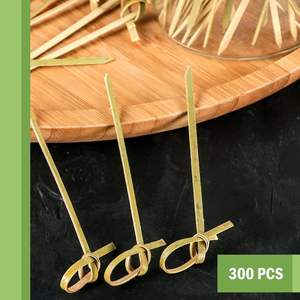 Vente en gros de brochettes de cocktail brochettes de fruits en bambou - Product Image 4