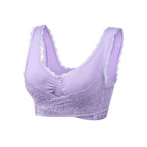 Reggiseno Sportivo Senza Ferretto con Chiusura Frontale Taglie Forti, Top Corto Regolabile Senza Cuciture per Yoga e Sport, Reggiseno <span class=keywords><strong>Caramia</strong></span> - Product Image 5