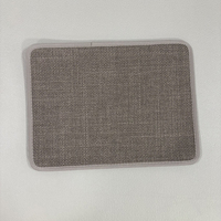 Tissu de moquette texturé 280 g/m² à armure croisée, résistant à l'usure, pour la décoration intérieure et la rembourrage de tapis (OEM)