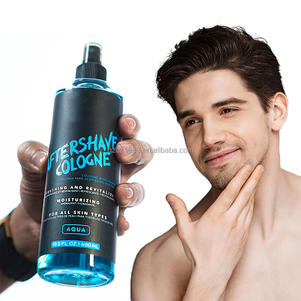 Private Label Biologische Man Baard Zorg Aftershave Spray Hydraterende Voedende Kalmerende Mannen Na Scheren Keulen Aftershave