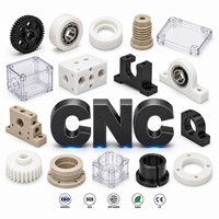 Engrenages, bagues et pièces mécaniques en plastique POM de précision, usinage CNC personnalisé