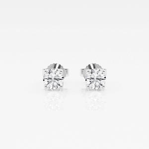 Timeless Lab Grown Diamond Stud <b>Earrings</b> for Women Round Brilliant Cut 925 Sterling Silver Premium <b>Fine</b> Jewelry Birthday Gift - Product Image 2