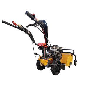 جزازة العشب متعددة الوظائف بالدفع اليدوي ، آلة إزالة الأعشاب الضارة وتخفيف التربة خفيفة الوزن ، آلة حراثة بستان صغيرة - Product Image 6