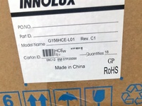 Panel LCD Innolux de 15.6 Pulgadas G156HCE-L01, 1920(RGB)x1080, Brillo 450cd/m2, Temperatura de Funcionamiento de -30 a 85, Señalización Digital