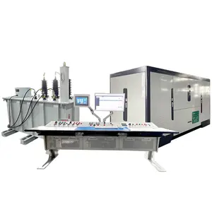 Unidad de banco de prueba de transformador HV, instrumento de cama de prueba, transformador de potencia completo automático, uso en laboratorio