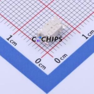 YTSB003A0352501B Tactile <b>Switch</b> SMD <b>Switch</b> Single Pole Single Throw Rectangle Button 2.5N Horizontal Mount - Product Image 2