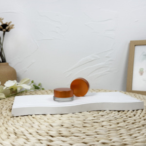 Tarro de vidrio concentrado resistente a niños de 8oz, contenedor de flores a prueba de olores de 250ml para embalaje con tapa CR - Product Image 1