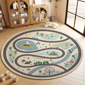 <span class=keywords><strong>Tapis</strong></span> pour bébé pour le sol <span class=keywords><strong>Tapis</strong></span> extra larges Certifié lavable en machine Antidérapant Plus épais et doux <span class=keywords><strong>Tapis</strong></span> <span class=keywords><strong>de</strong></span> sol pour ramper pour enfants - Product Image 2
