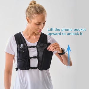 Sac de sport léger avec compartiment pour téléphone portable et porte-bouteille pour la randonnée - Product Image 4