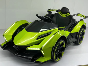 Populaire Verkoop Op Maat Meer Kleur Kind Als Speelgoed Auto Graafmachine Met Coole Led Verlichting Kinderen Elektrische Rit Op Auto Truck - Product Image 5