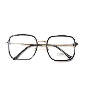 Lunettes anti-lumière bleue rectangulaires pour femmes Qian Ai, monture complète, verres en acétate, montures de lunettes tendance R2 0589 - Product Image 5