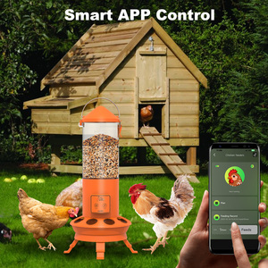 Distributeur automatique de nourriture pour poulets intelligent, personnalisable, étanche IP65, avec contrôle par application, réglable, compatible WIFI et Bluetooth - Product Image 2