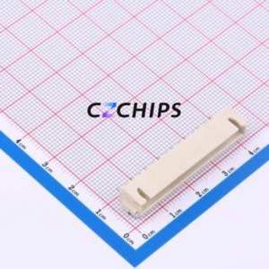 HCZZ0021-15 Wire-to-Board Pin Header SMD,P=2.54mm,Horizontal Mount Connector 1x15P 2.5mm Horizontal Mount XH - Product Image 1