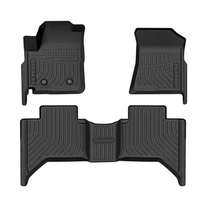 Linyi Karpet Lantai Mobil TPE 3D Tikar Truk Pickup Pabrikan Karpet Kaki Otomatis untuk Changan Kaicene F70 Hunter UNI-T UNI-K