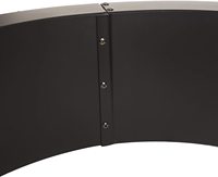 Fourniture en gros de doublure de foyer portable anneau de feu de camp pliable bricolage anneau de foyer en acier massif robuste pour intérieur extérieur