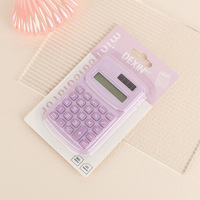 Mini calculatrice de poche avec haute valeur esthétique bureau d'étudiant petit ordinateur apprentissage papeterie Portable calculatrice bureau