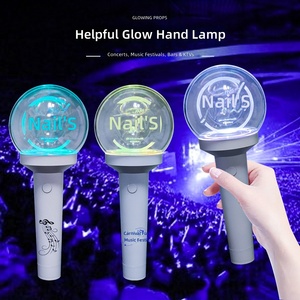 แท่งไฟ LED สำหรับเชียร์คอนเสิร์ต อุปกรณ์เชียร์แบบพกพา ทำจากพลาสติก พิมพ์ลายดิจิทัล ของตกแต่งสำหรับงานเทศกาล งานกาล่า งานเต้นรำ งานปาร์ตี้ งานอีเว้นท์ - Product Image 4
