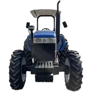 Trator economizador de energia agricultura 80hp máquinas agrícolas New a Hollan trator usado para venda