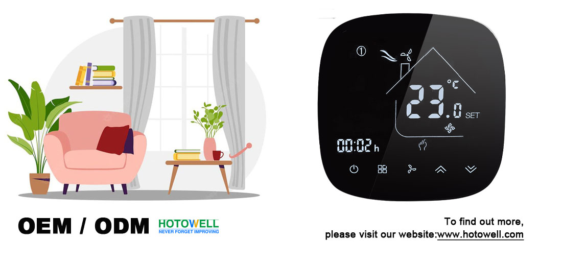 New Design Smart Wifi Room Thermostat Fan Coil Temperature Controller Circuit Diagram