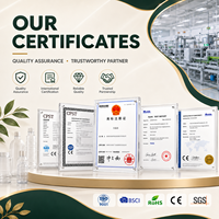 Bouteilles en plastique transparentes de 8 oz de qualité supérieure, personnalisées, vides, sécurisées et scellées pour la consommation