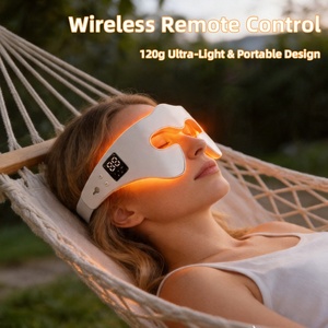 Microcurrent <b>Massager</b> Glasses Eye Lifting Massage Beauty Device Under Eye <b>Massager</b> for Eyes Bag Puffiness Remover with 9 Modes - Product Image 4