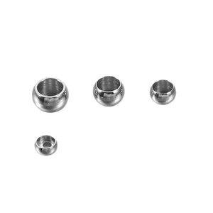 Stainless Steel Round <b>Spacer</b> Beads 1.5mm 2.0mm 2.5mm 3.0mm 3.5mm 4.0mm For DIY Jewelry Making - Product Image 5