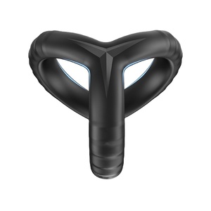 Penile Ring Non-vibration Seminal Locking Ring Fun Adult Products Men's Silicone Stem Collar Men's Products - Product Image 2