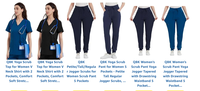 Pantalon de gommage Cargo à jambe droite pour femme 5 poches 87% Nylon 13% Spandex Rayonne Tricoté Stretch Yoga Pantalon