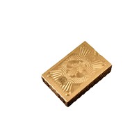 Cartes à jouer personnalisées en feuille d'or, cartes à jouer en plastique PVC, cartes à jouer créatives luxueuses sur le thème de l'or, cartes à jouer mates imperméables