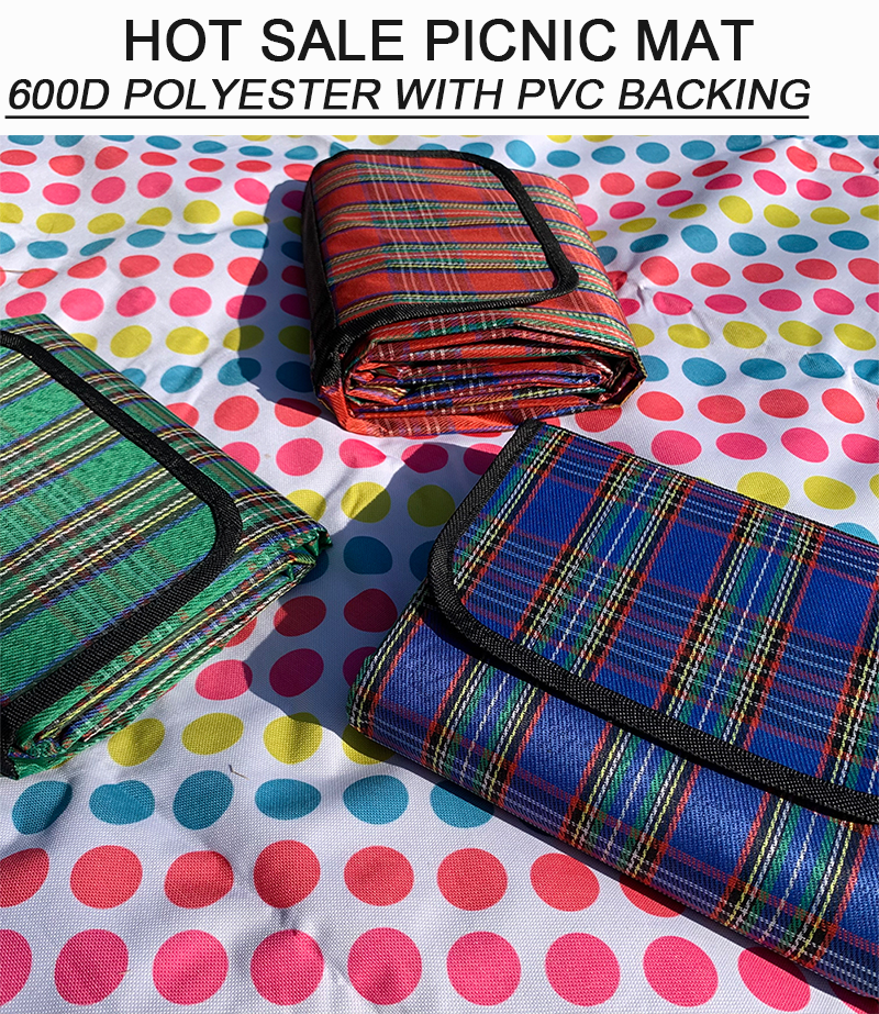 تشک خواب 600D پلی استر در فضای باز برای پیاده روی پد خواب کوله پشتی سبک 2