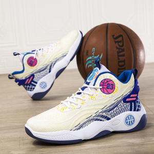 Chaussures de luxe pour hommes, baskets de haute qualité, chaussures de basket-ball à tige haute, polyvalentes, nouvelles, à semelle épaisse, antidérapantes, chaussures de sport - Product Image 1