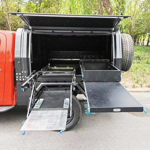 Moderna Cella Abitativa in Alluminio per Pickup <span class=keywords><strong>4x4</strong></span>, Leggera e Impermeabile, per Tour Autonomi e Campeggio Outdoor - Product Image 4