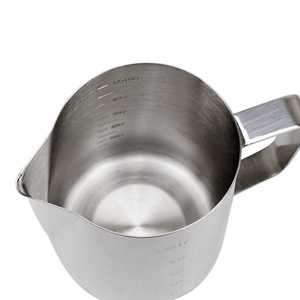 Brocca per Latte in Acciaio Inox 304 da 350ml con Misurazioni per Barista, <span class=keywords><strong>Arte</strong></span> del Caffè e <span class=keywords><strong>Espresso</strong></span> - Product Image 6