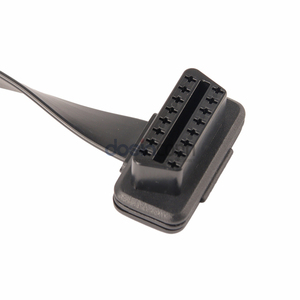 OBD2 16ピンメス-オス/メスフラットリボン延長ケーブルOBD 2スキャナーケーブル - Product Image 2