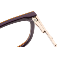 BONA Spécifications multiples Lunettes en feuille à la mode Lunettes rectangulaires Lunettes en acétate optique Nouveau cadre de lunettes pour lentilles de myopie