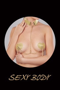 <span class=keywords><strong>Cubrepezones</strong></span> <span class=keywords><strong>Reutilizables</strong></span> Sin Tirantes para Mujer de Alta Calidad Personalizados de Fábrica con Cadenas - Product Image 4