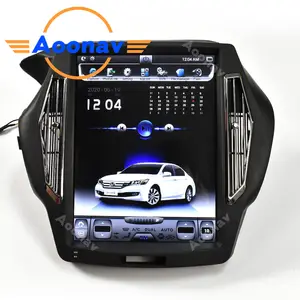 Pantalla grande Tesla estilo Android coche GPS reproductor multimedia para Honda accord 2013-2017 2.0L 2.4L radio de audio estéreo DSP unidad de cabeza