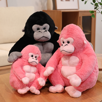 Peluche Gorille Personnalisée avec Logo – Jouet en Peluche Robuste, le Roi de la Forêt